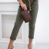 Kesi Włoski Punto trousers with belt khaki