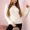 Kesi Włoski Sweater baby alpaka ecru