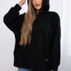 Kesi Włoski Viscose hoodie black