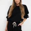 Kesi Włoski Viscose set sweatshirt + pants black