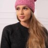 Kesi Women's cap Aniela K338 dark pink