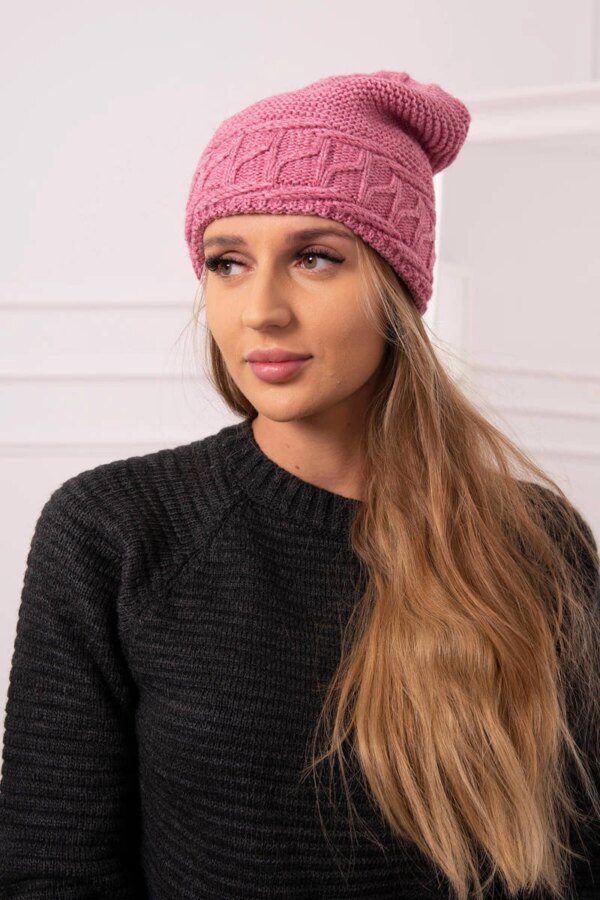 Kesi Women's cap Aniela K338 dark pink