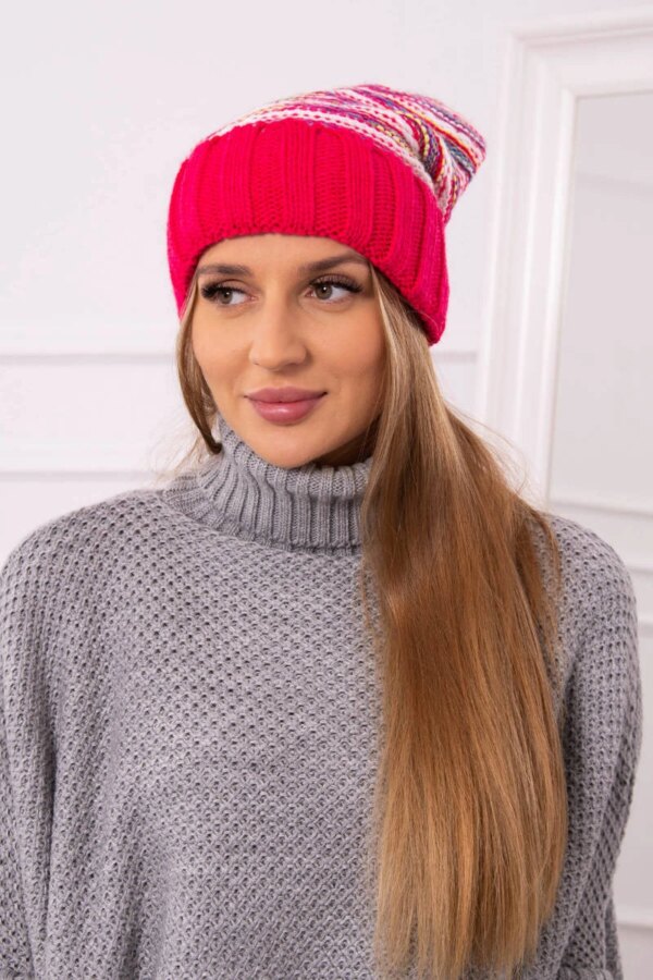 Kesi Women's cap Feba K330 pink neon