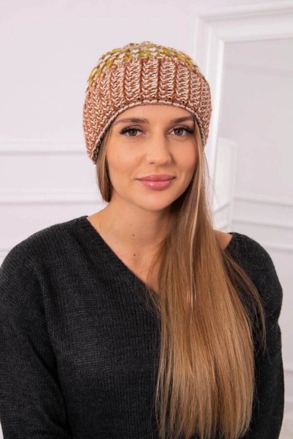 Kesi Women's cap Iris K348 light brown