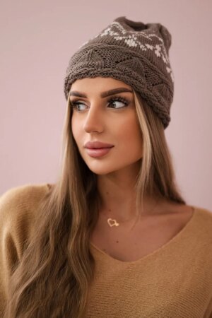 Kesi Women's cap Kira K374 cappuccino