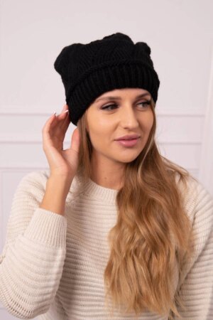 Kesi Women's cap Klarysa K393 black