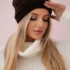 Kesi Women's cap Klarysa K393 brown