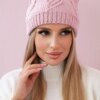 Kesi Women's cap Majka K376 powdered pink