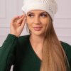 Kesi Women's cap Maryna K407 ecru
