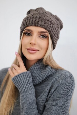 Kesi Women's cap Nastia K373 mocca