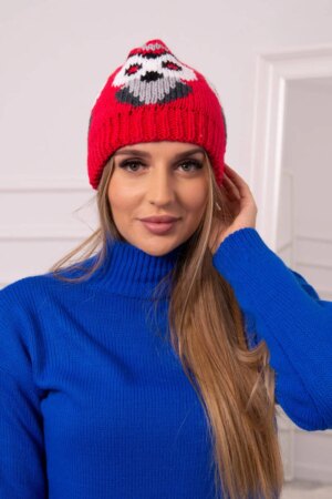 Kesi Women's cap Ofelia K349 red