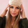 Kesi Women's cap Ramona K383 light beige