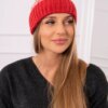 Kesi Women's cap Samara K346 raspberry+ecru