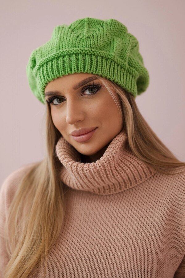 Kesi Women's cap Sofia K369 pistachio