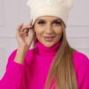 Kesi Women's cap Uliana K408 dark ecru