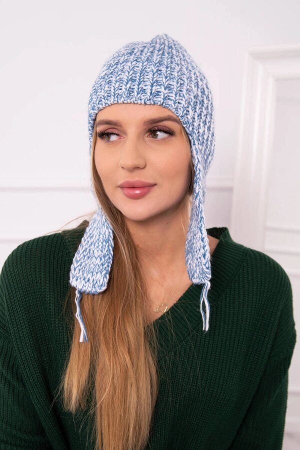 Kesi Women's long eared cap Jana K314 blue