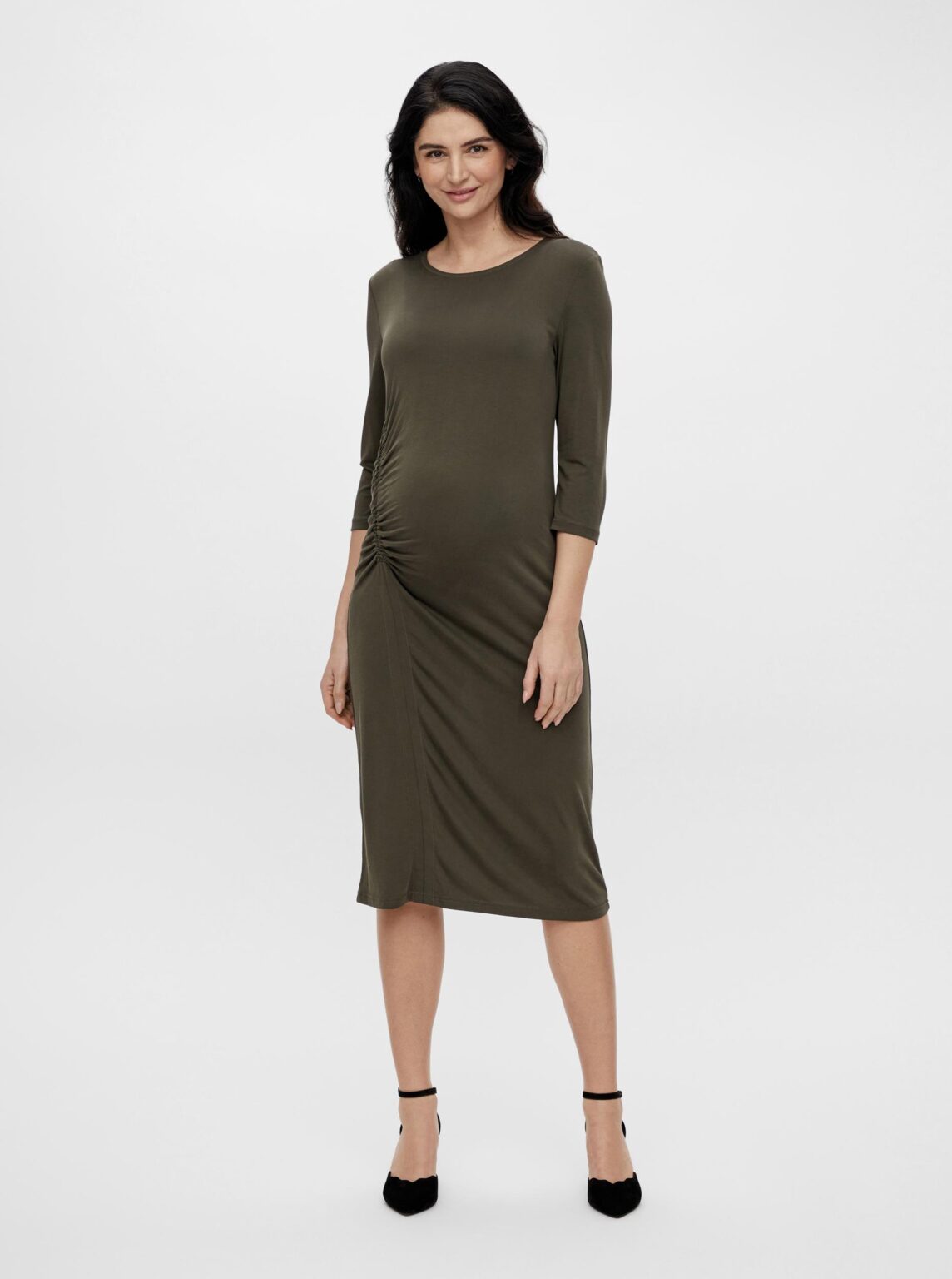 Khaki Materiness Pouch Midisats Mama.licious Ariella - Women