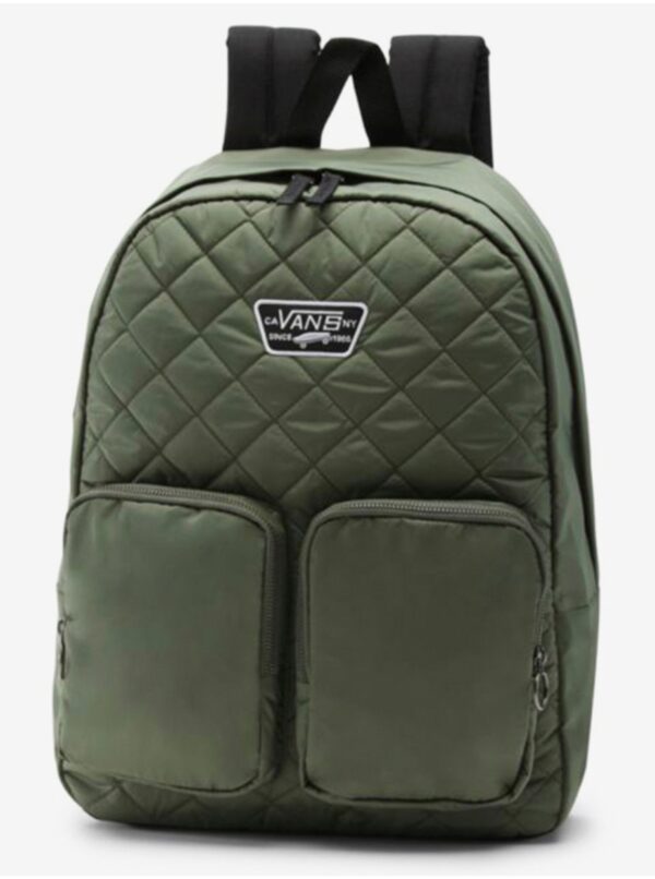 Khaki Men's Backpack Vans Log Haul Thyme - Men's