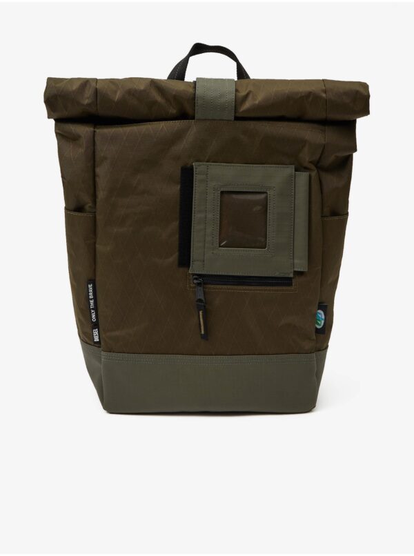 Khaki Men's Diesel Shinobi Backpack - Men's