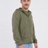 Khaki Mens Lightweight Hooded Jack & Jones Cali - Men