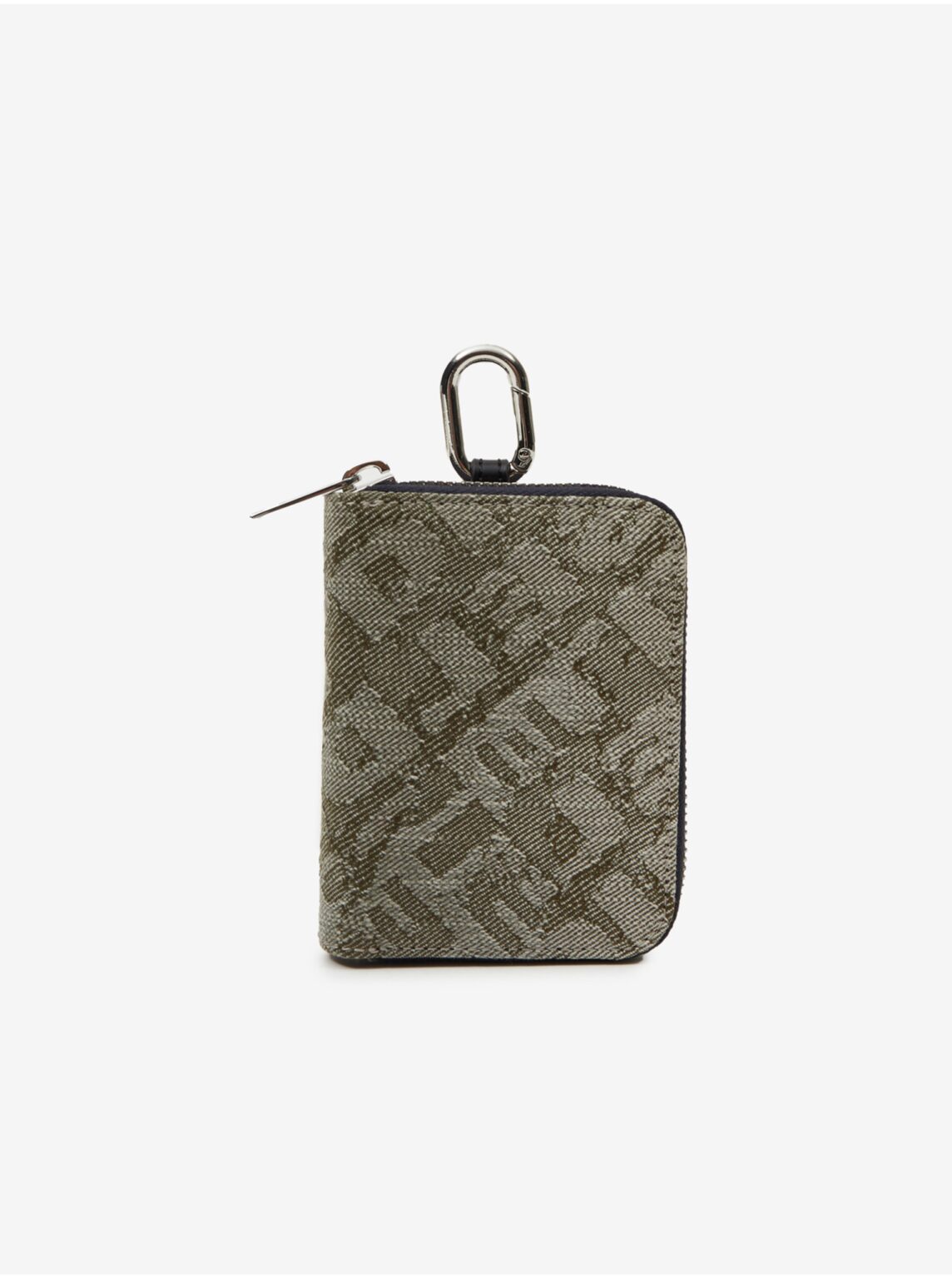 Khaki Men's Patterned Diesel Key Case - Men's