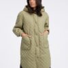 Khaki Women's Light Quilted Coat Pieces Jaylah - Women's