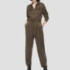 Khaki Women's Long Jumpsuit Replay - Women's