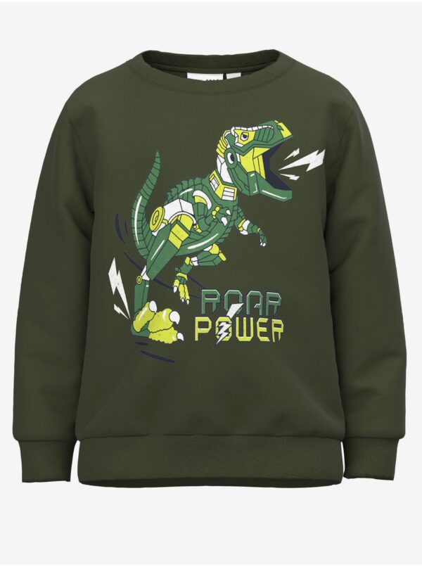 Khaki boys' sweatshirt name it Vildar - Boys