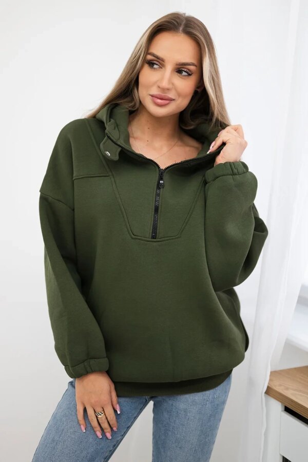 Khaki hoodie