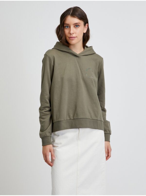 Khaki hoodie Noisy May Fame