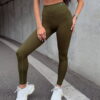Khaki leggings CLASIC 2023 OLAVOGA