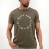 Khaki men's T-shirt Alife and Kickin - Men's