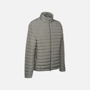 Khaki men's down jacket Geox Warrens - Men's