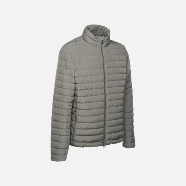 Khaki men's down jacket Geox Warrens - Men's