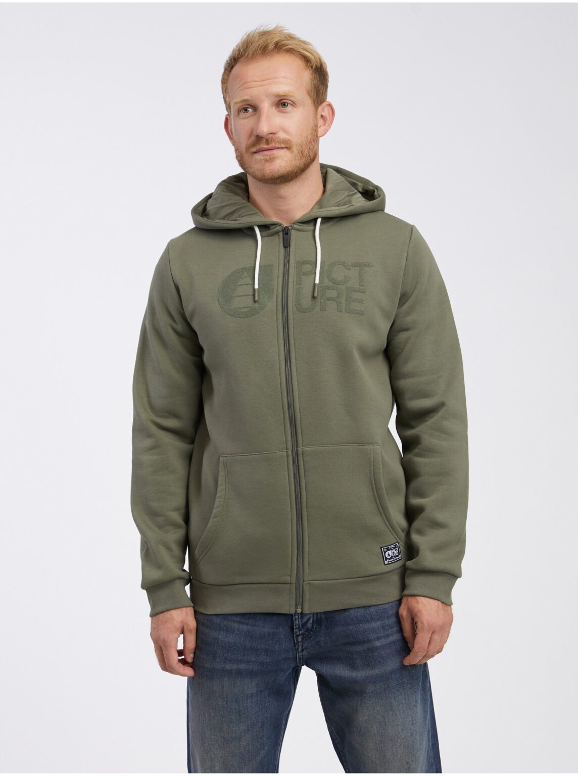 Khaki men's hoodie Picture - Men's