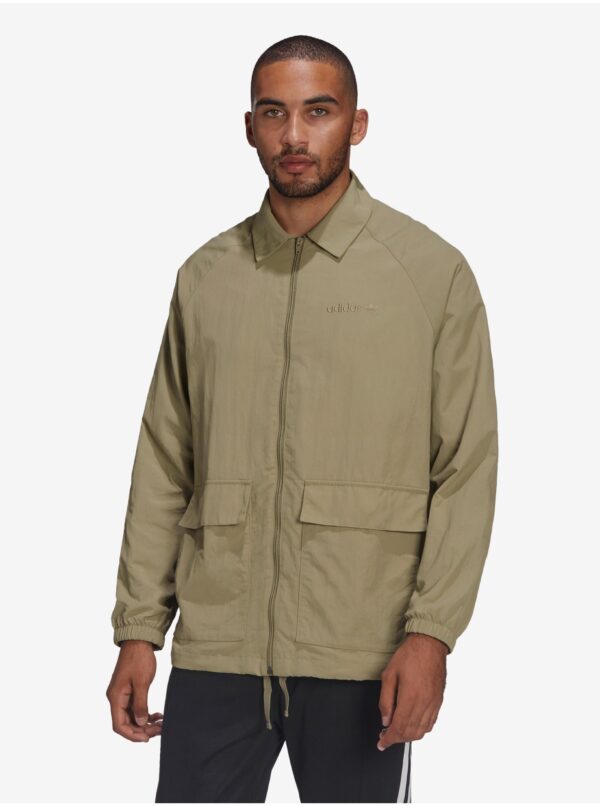 Khaki men's lightweight jacket adidas Originals - Men's