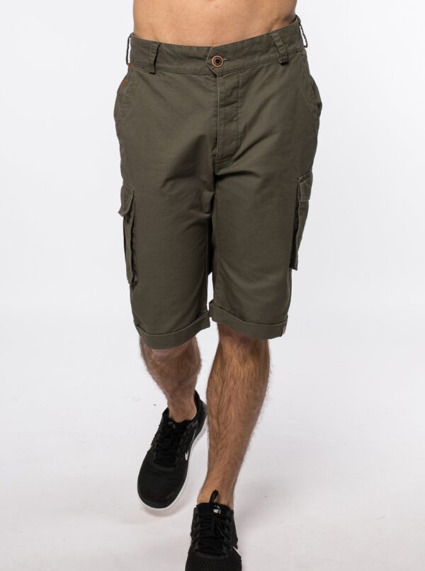 Khaki men's shorts Alife and Kickin Philippeak - Men's