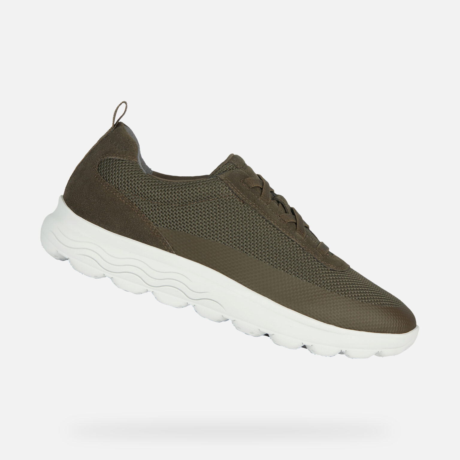 Khaki men's sneakers Geox Spherica - Men's