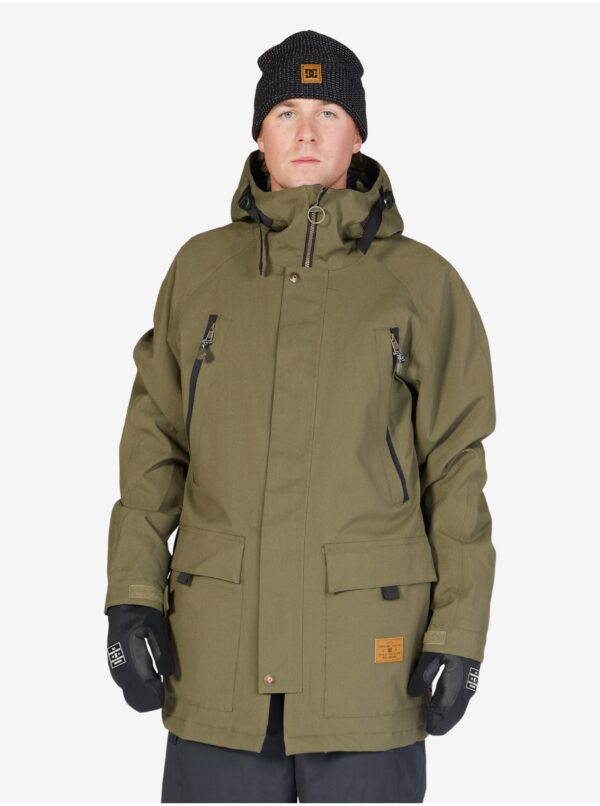 Khaki men's winter jacket DC Stealth - Men's