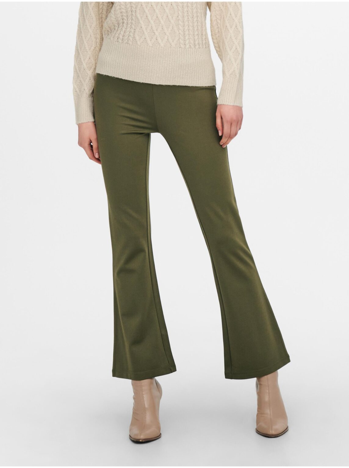 Khaki pants JDY Pretty - Women's