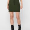 Khaki skirt ONLY-Poptrash - Women