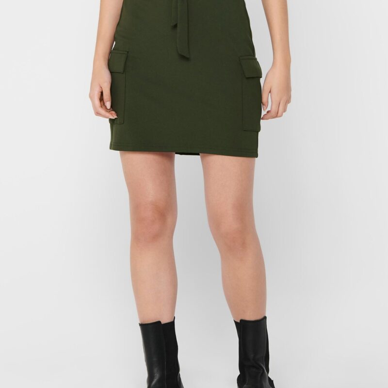 Khaki skirt ONLY-Poptrash - Women