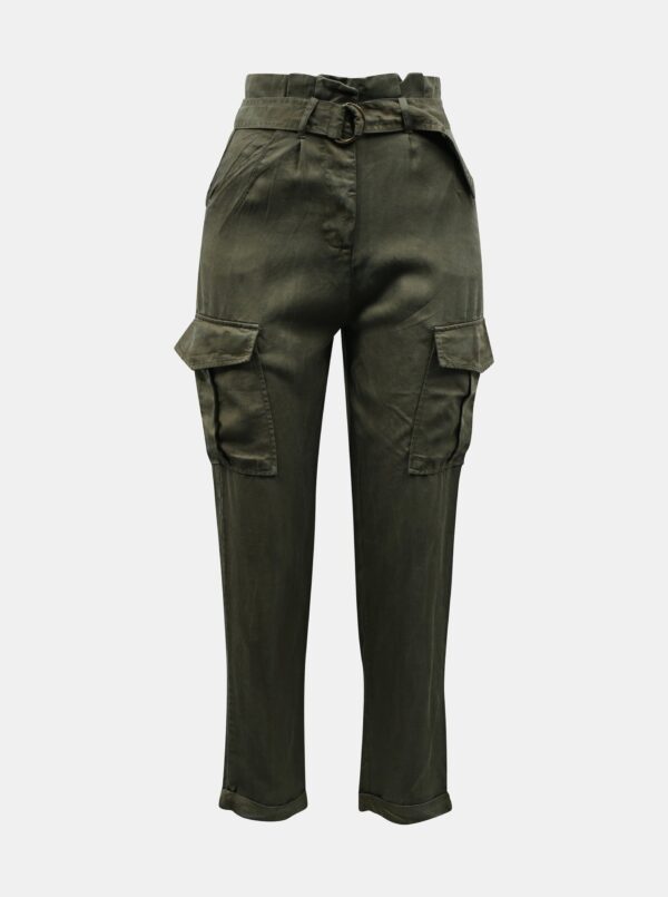 Khaki trousers with pockets TALLY WEiJL - Ladies
