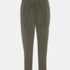 Khaki truncated trousers VERO MODA