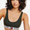 Khaki women's bra Tommy Hilfiger Underwear