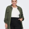 Khaki womens lightweight jacket ONLY CARMAKOMA Kenya - Women