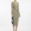 Khaki women's midi dress ORSAY - Women's