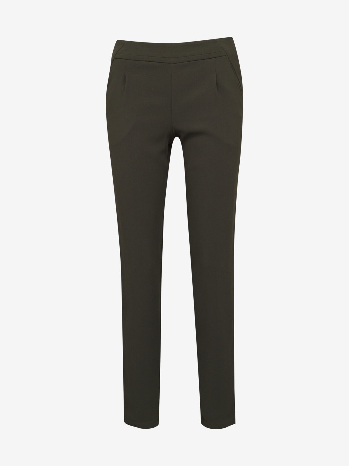 Khaki women's pants CAMAIEU