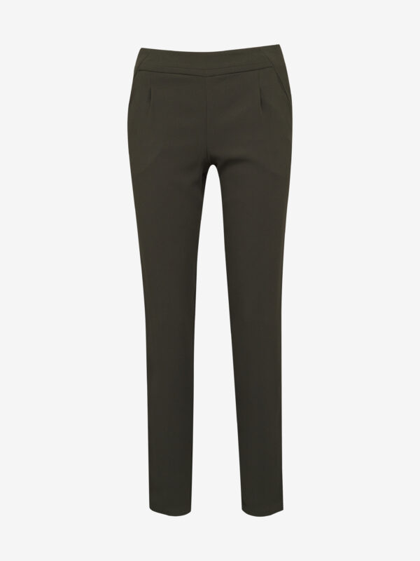 Khaki women's pants CAMAIEU