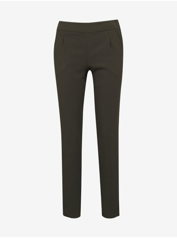 Khaki women's pants CAMAIEU - Women's